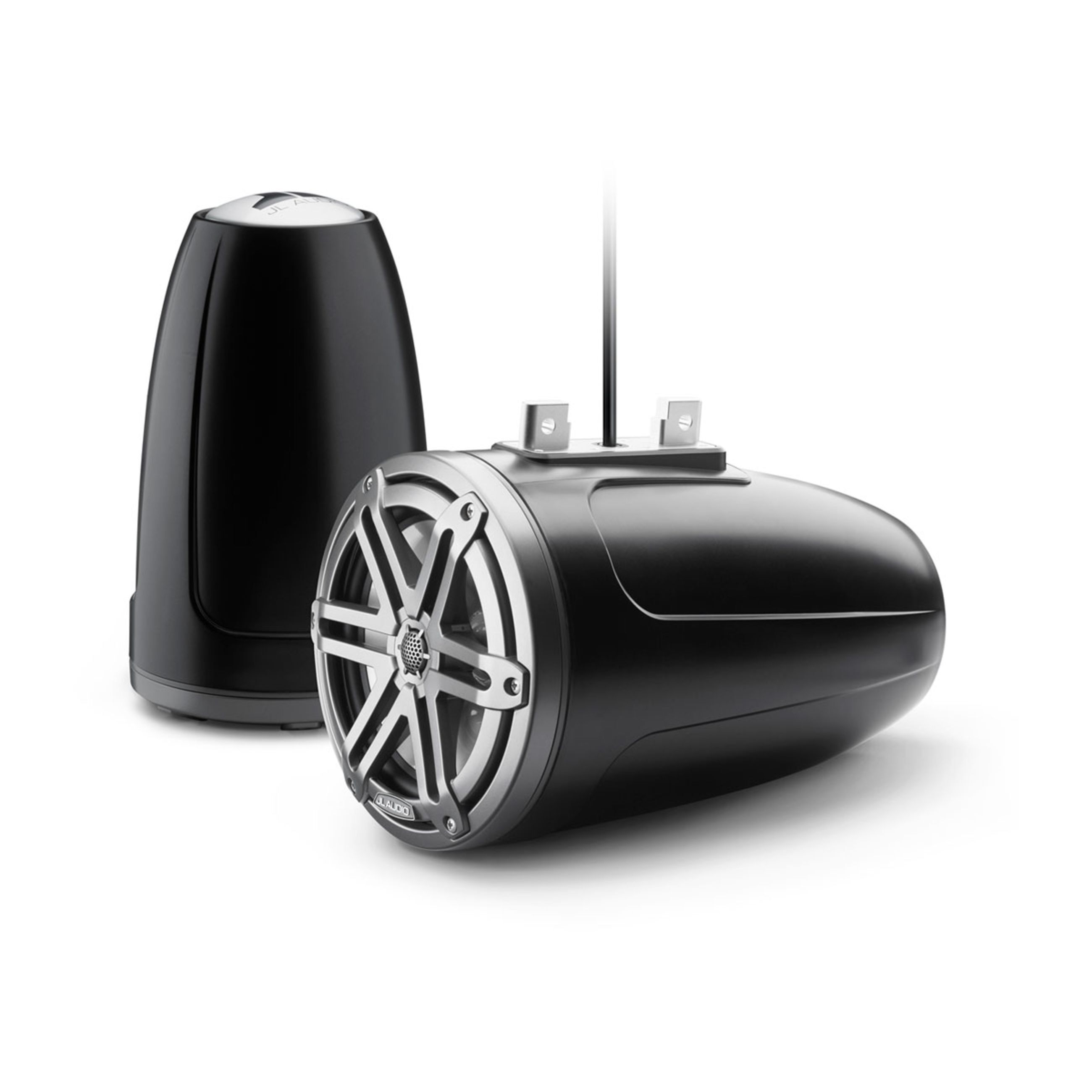 Jl Audio M3 Enclosed Tower Speakers - 7.7" With Gray Sport Grille (M3-770Etxv3-Sb-S-Gm)