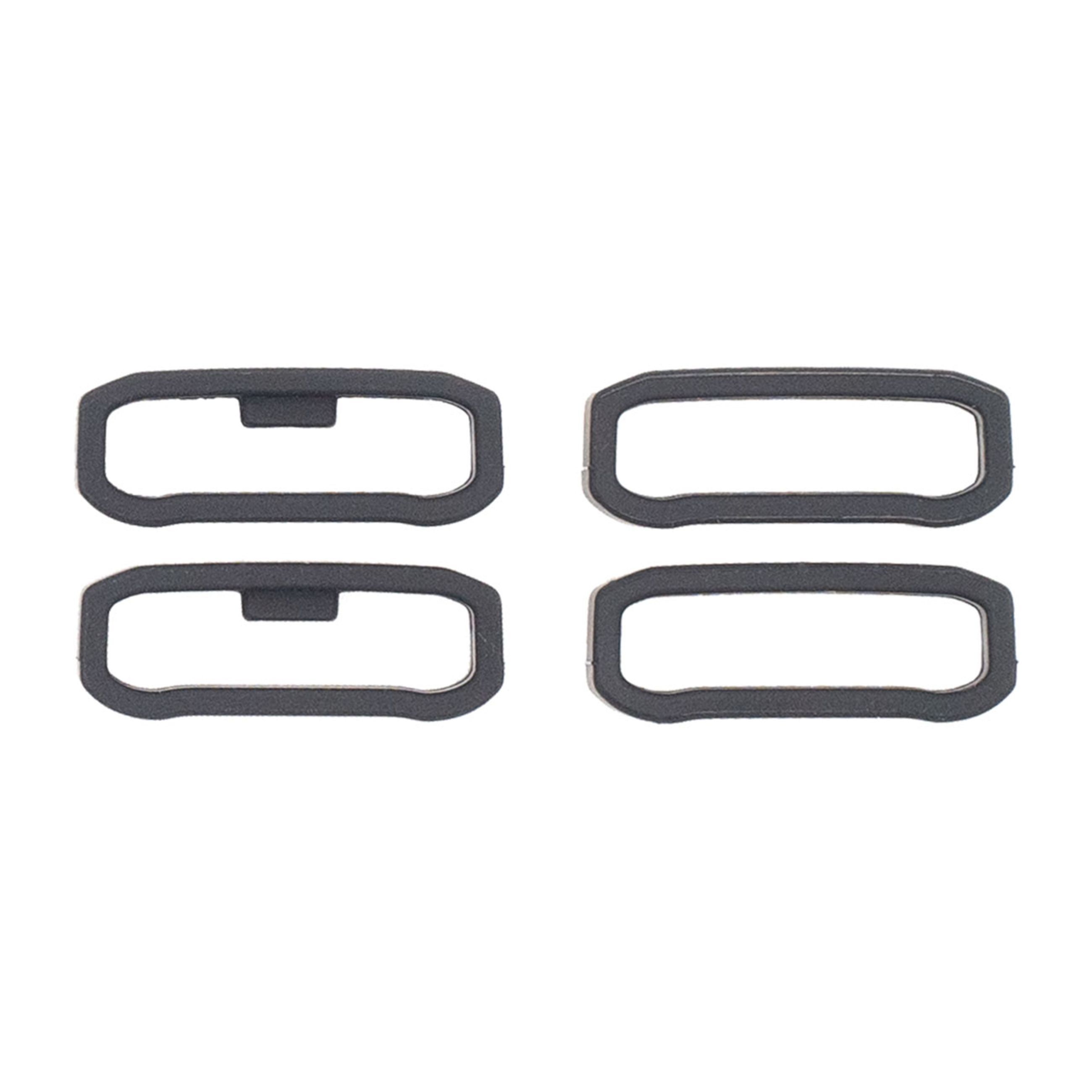 Quickfit Band Keepers (22 Mm) - Black