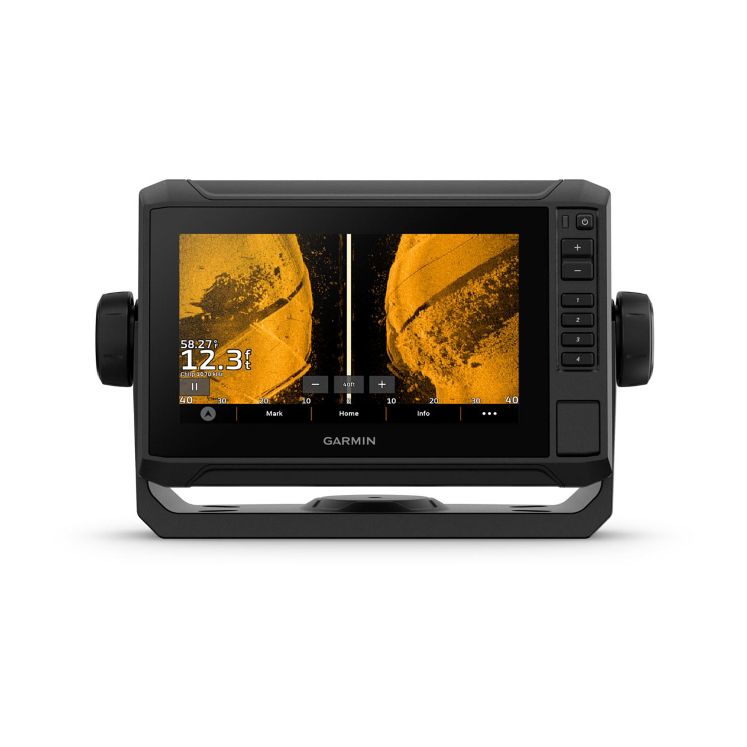Echomap Uhd2 5" Cv Chartplotters - 74Sv Without Transducer; Includes Garmin Navionics+ U.S. Coastal & Great Lakes Mapping
