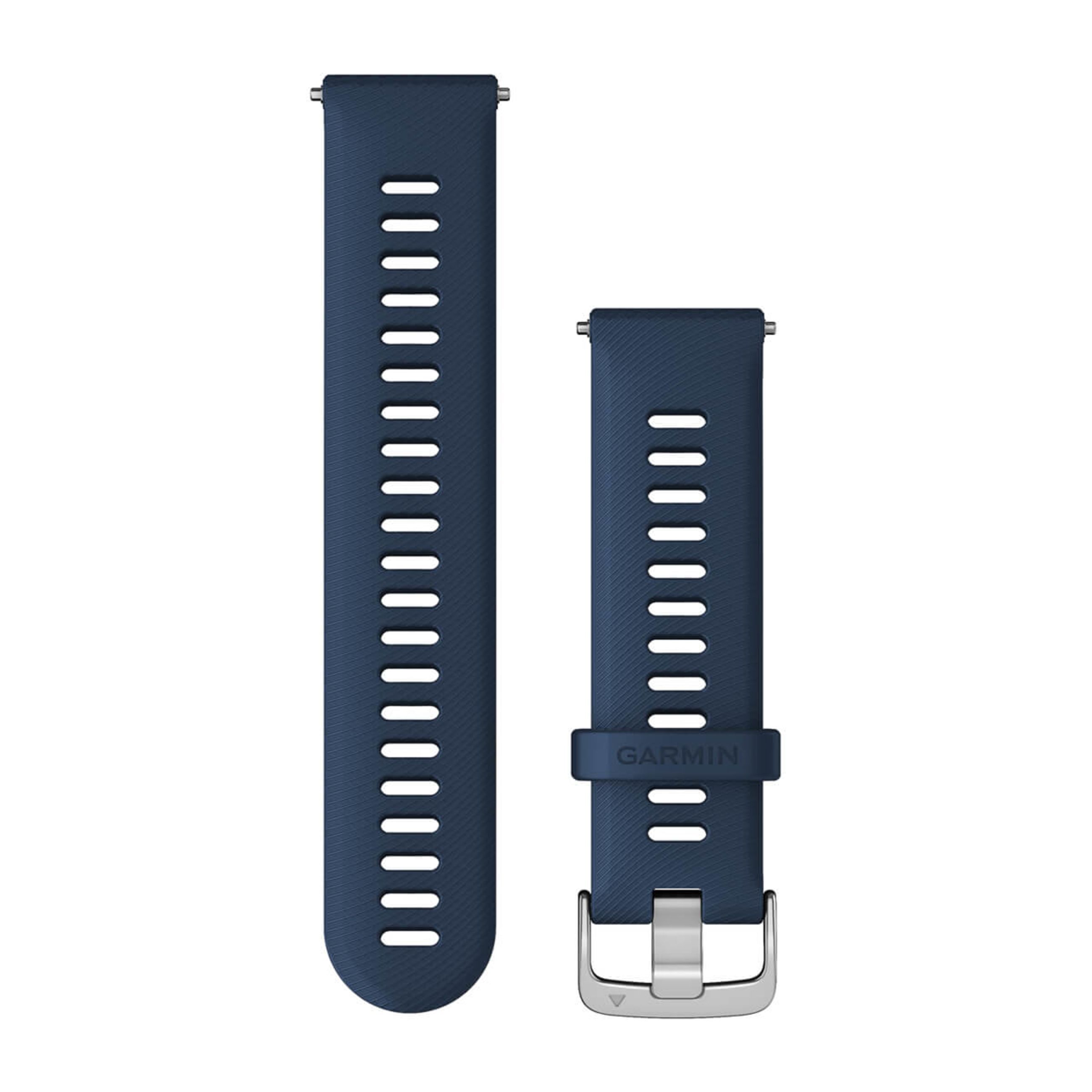 Quick Release Bands (22 Mm) - Tidal Blue With Silver Hardware