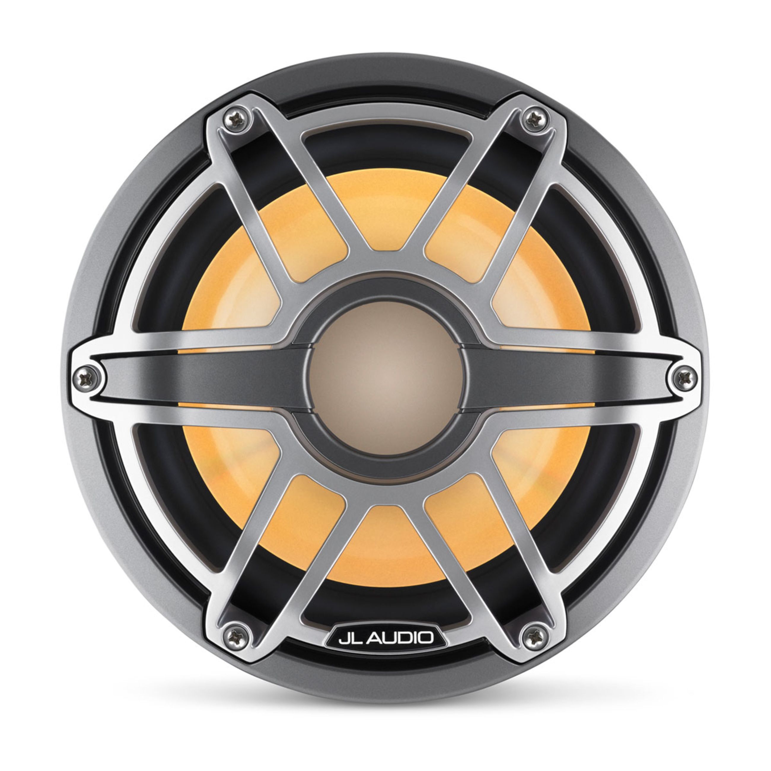 Jl Audio M6 Marine Subwoofer - 8" With Led And Titanium Sport Grille (M6-8Ib-S-Gmti-I-4)