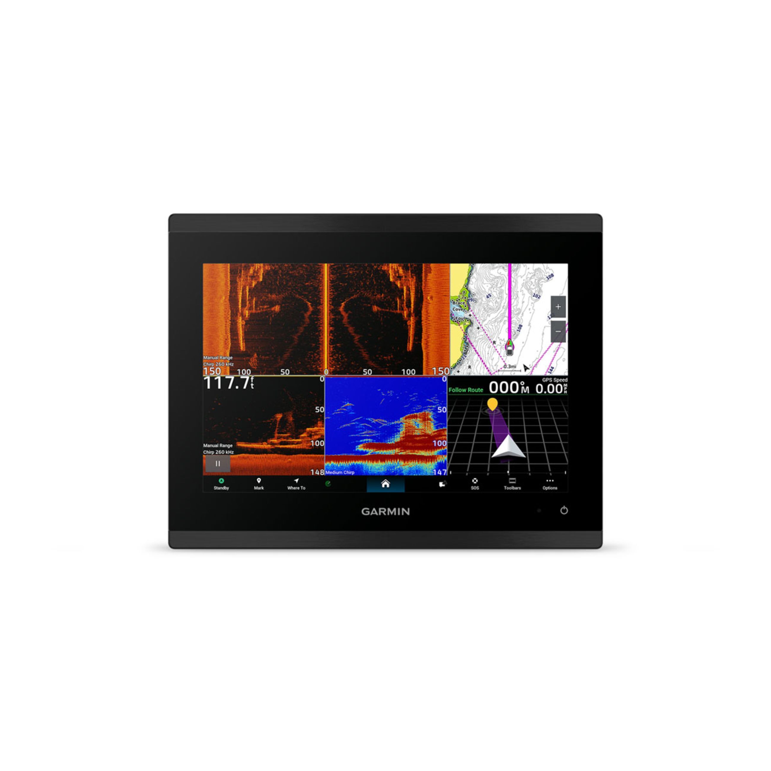 Gpsmap 9217 - Premium Chartplotter With Garmin Navionics+ And Sonar