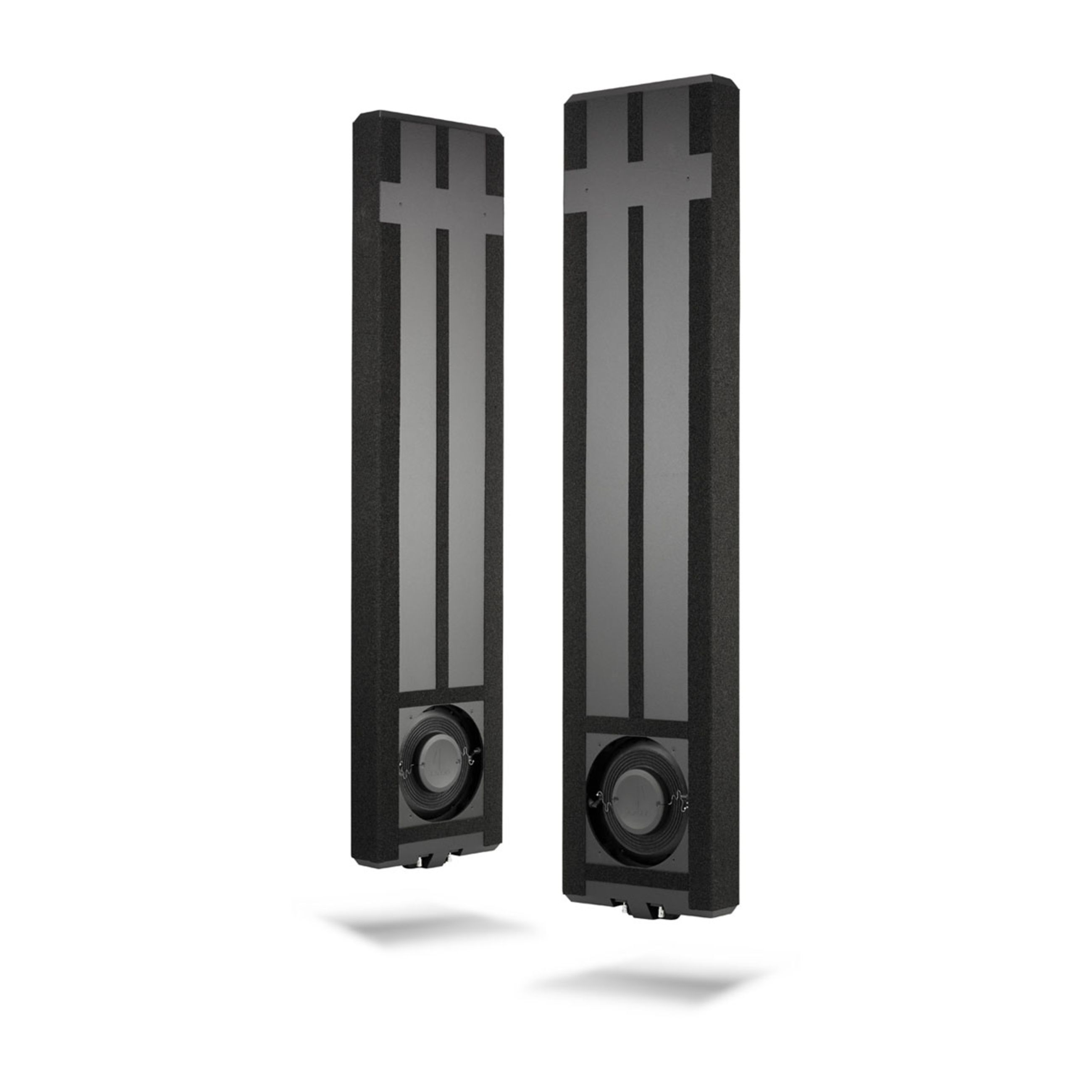 Jl Audio Fathom Iws Subwoofer System - Dual 8" Enclosed In-Wall Subwoofer With Sa-600W Amplifier
